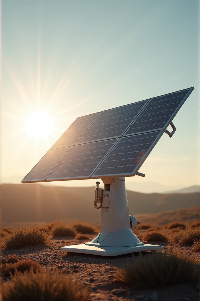 Solar panel rotate in 360° without using electronic device 
