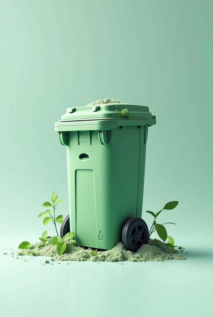 dustbin business visiting card unique design photo generate
