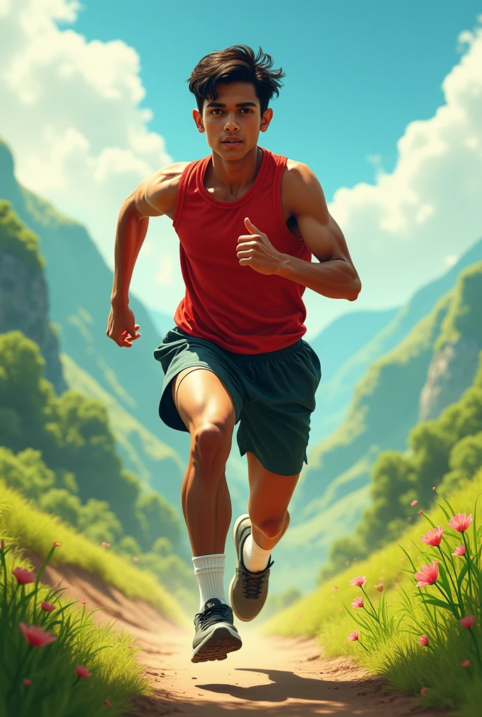 Akshay s/o vinod running