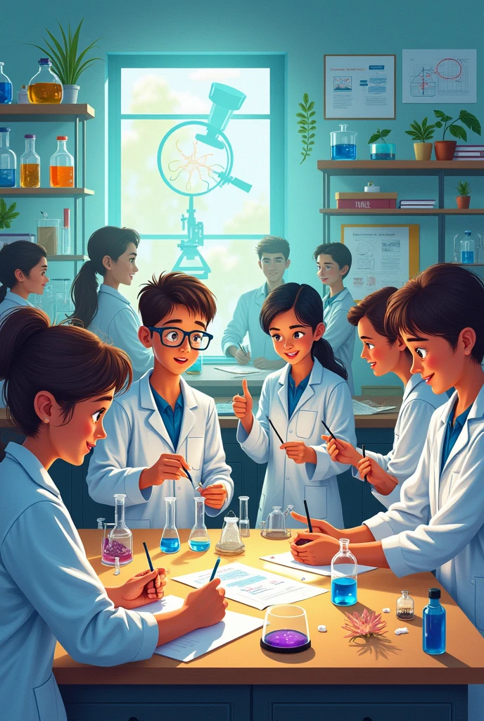 Make image for class 10 science chapter no 2