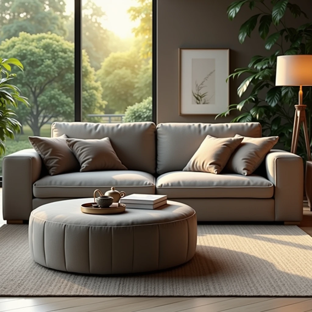 Change background to new background change with beautiful living room