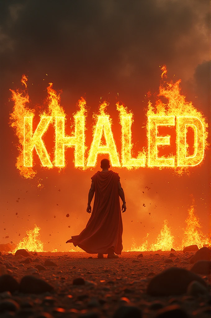 A competition for Khaled whose name is written in fire, please