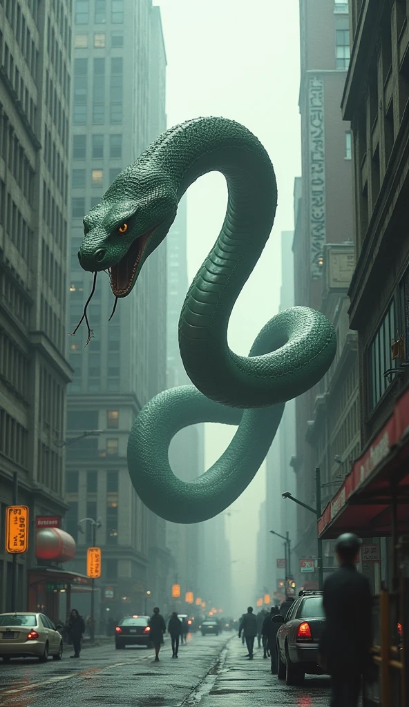 make me a two-headed snake in the city