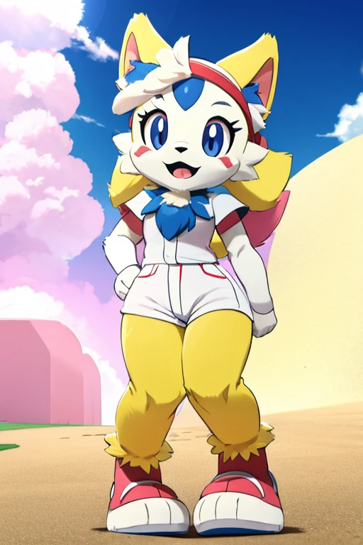 Furry female monster alola pokemon sun and moon fursuit mascot baseball style