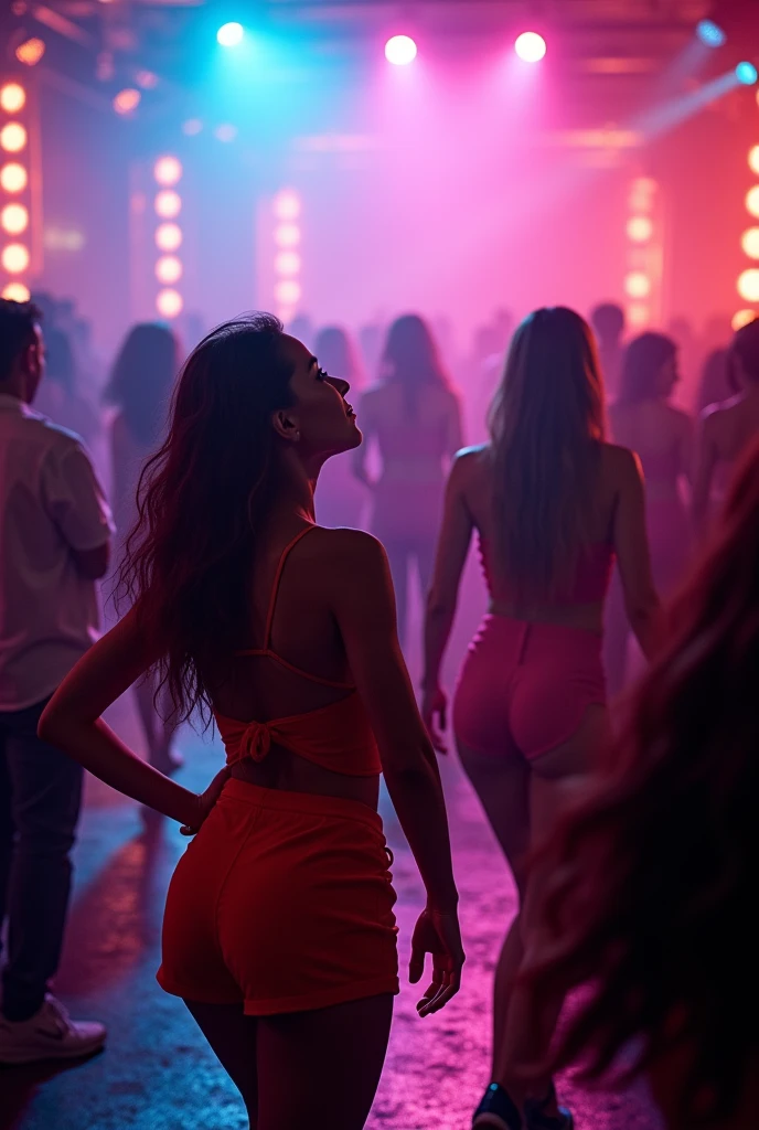 People having fun at a club