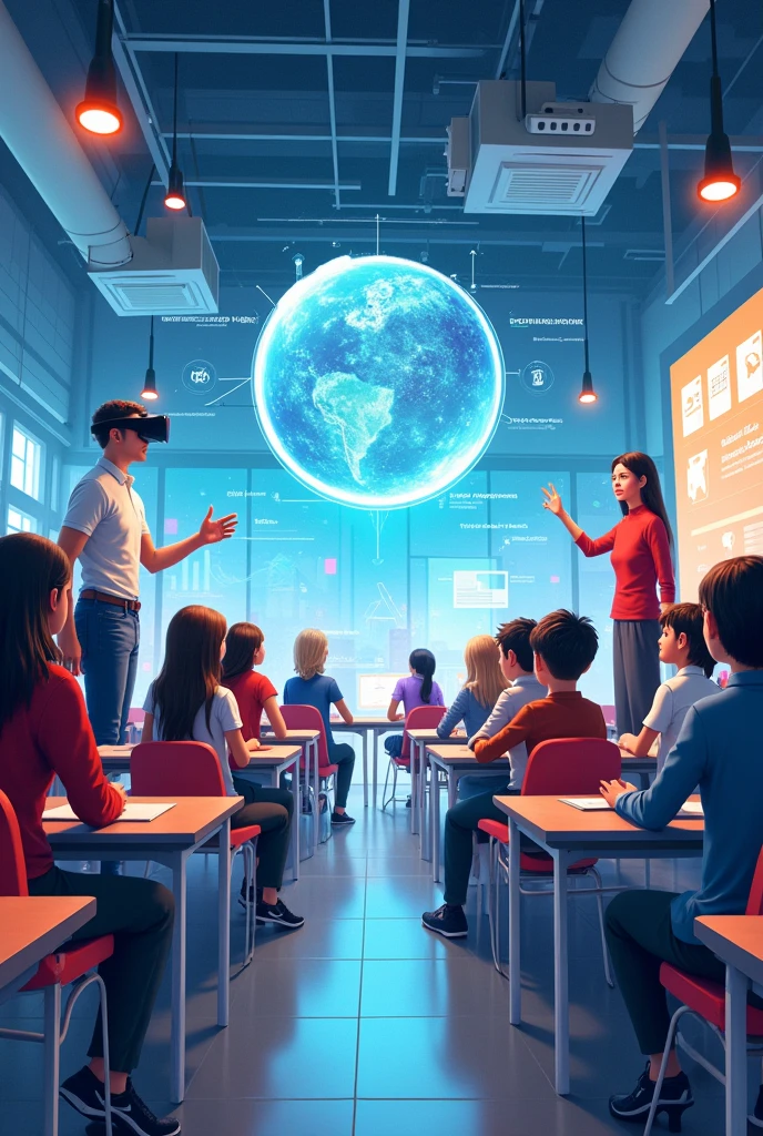 make a drawing about What innovation would you propose as a teacher to better improve 21st Century Education?