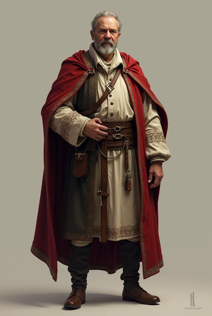 medieval merchant with no background