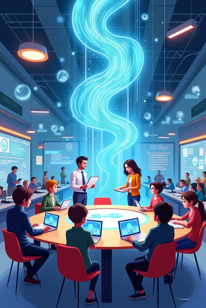 make a drawing about What innovation would you propose as a teacher to better improve 21st Century Education?