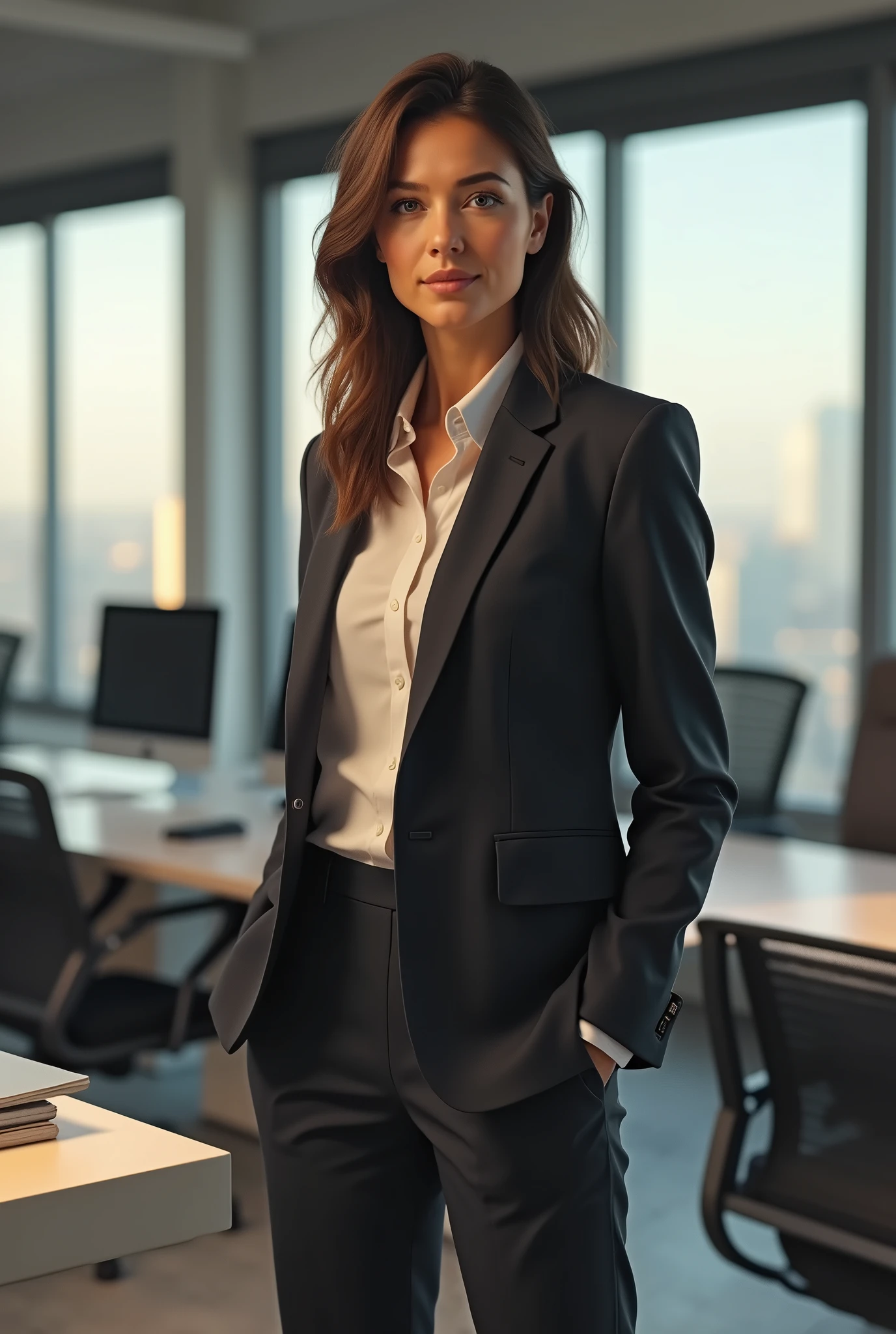 Entrepreneurial woman in the office