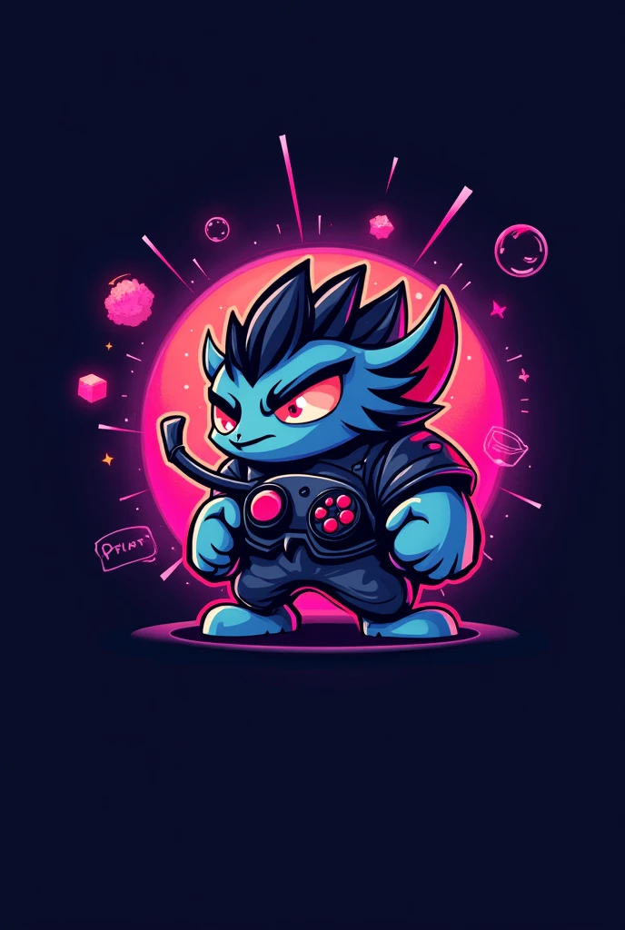 Use familiar gaming symbols like controllers, headsets, game consoles, or game-related objects to immediately convey the gaming theme. Incorporate bold, dynamic shapes and lines to give a sense of action and excitement, reflecting the energy of gaming.Create a distinctive mascot or character that represents your brand. This could be a gaming avatar, a stylized creature, or a fictional character related to your content.Choose vibrant colors that stand out and grab attention. Neon colors or gradients can add a high-energy feel to your logo.
Use imagery related to popular gaming genres, such as fantasy elements for RPGs or sci-fi elements for space games.Ensure your logo aligns with your overall branding, including your channel’s color scheme, style, and content focus.Look at logos from well-known gaming brands and channels for inspiration, but ensure your design is original and unique to your channel.
