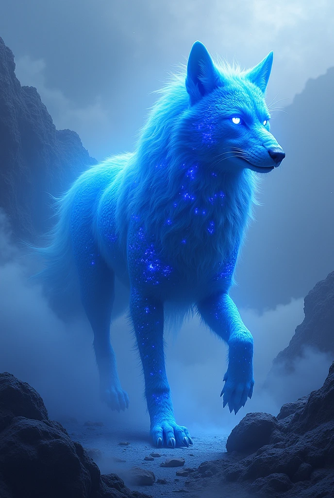 Armenia can be turned into a mythical beautiful blue beast