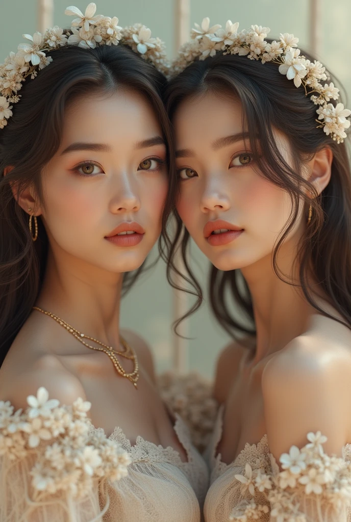Beautiful 2 woman girl beatiful
