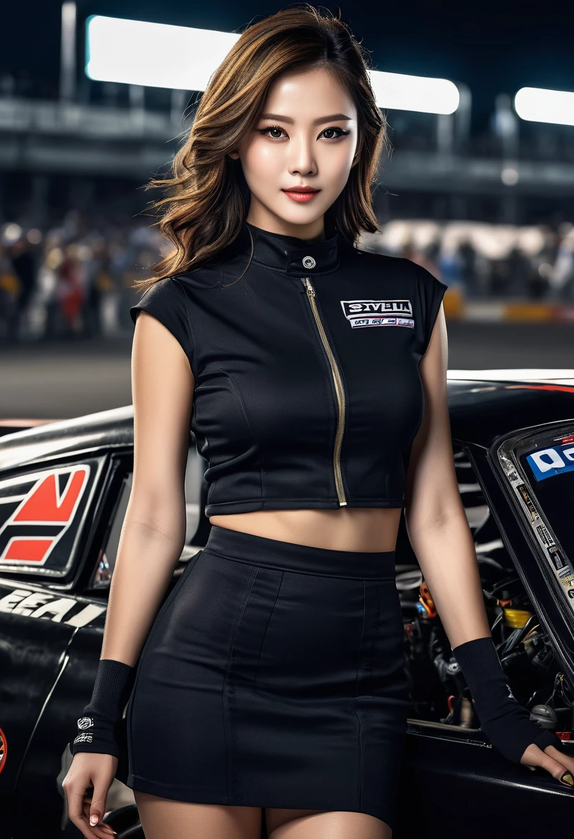 Japanese race queens stand proudly on the circuit in smart and stylish ...