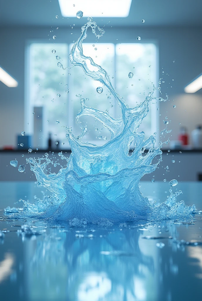 Can you create the interaction of H2O and HCI for me?
