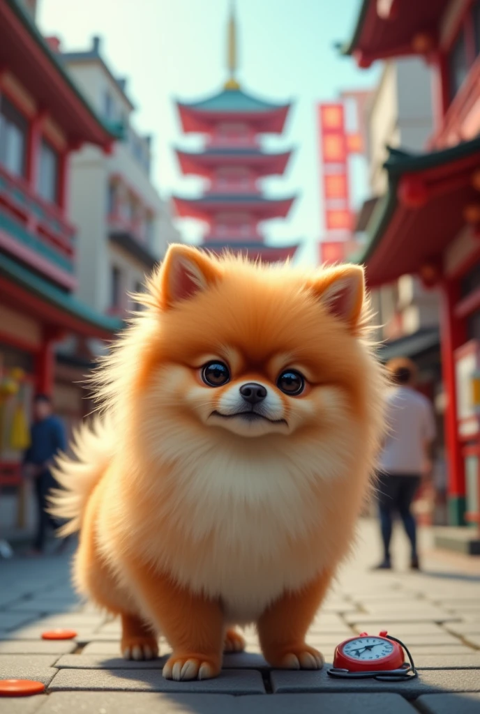 Pomeranian Sexually Transmitted Disease in Asakusa