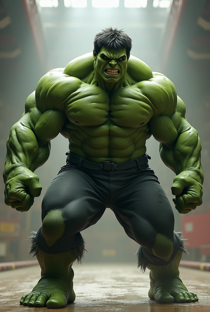 Hulk as Marshal artist.