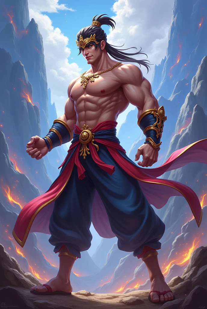 Fan art Hero Chou dan Franco mobile legends
