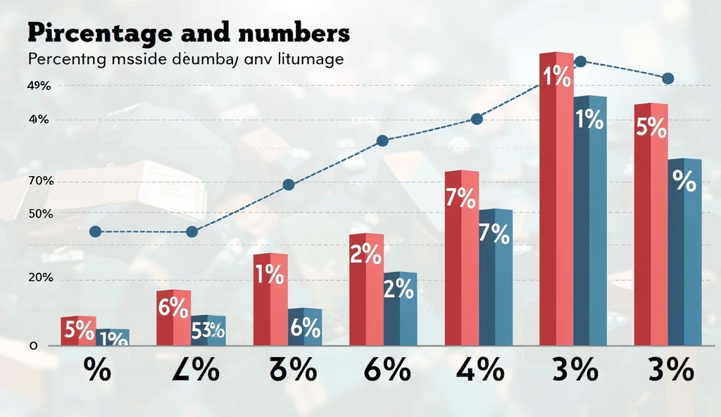 percentages and numbers