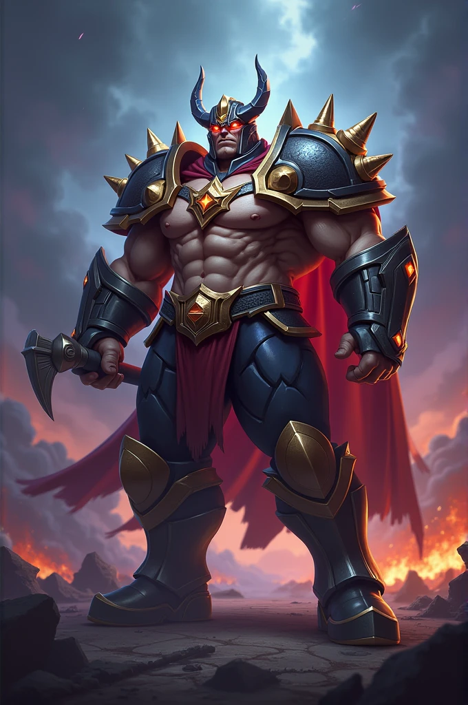 Fan art skin legends Hero Franco mobile legends