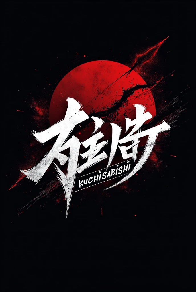 A logo for a music band named Kuchisabishii Genre Hardrock J-Pop
