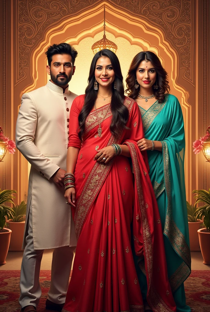 Kumkum bhagya indian serial best promo poster including hero Heroines and villein