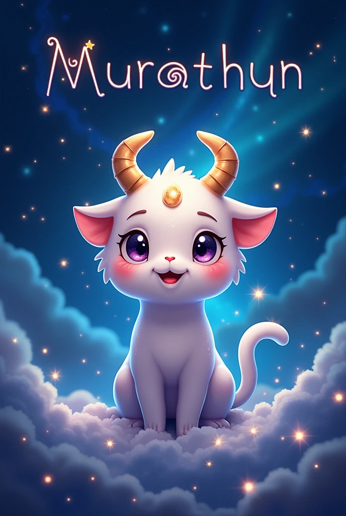 Create a friendly and starry image with the name MuratHun