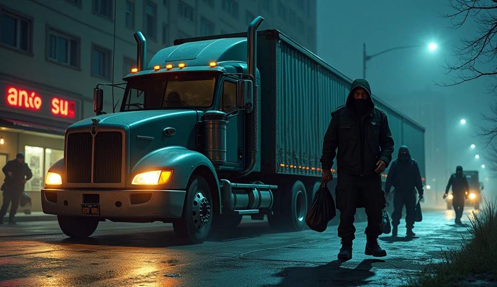 Truck robbery