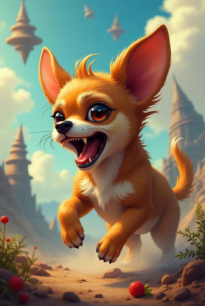 Rabid Chihuahua like Disney's Fury