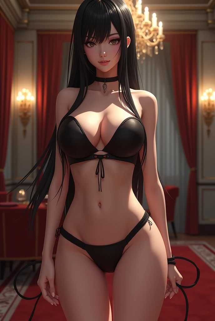 ((Solo)),(best quality: 1.4),(( Full body )), high resolution, masterpiece, 4k, ultra detailed, very beautiful girl masterpiece, sexy, long hair, blue eyes, expressive eyes, detailed skin, realistic skin texture, texture, detailed eyes, beautiful woman , big tits , black transparent bikini , pubic hair , dynamic pose , seduced anime , open legs , sit on sofa , laying on sofa , transparent bikini , showing her ass .