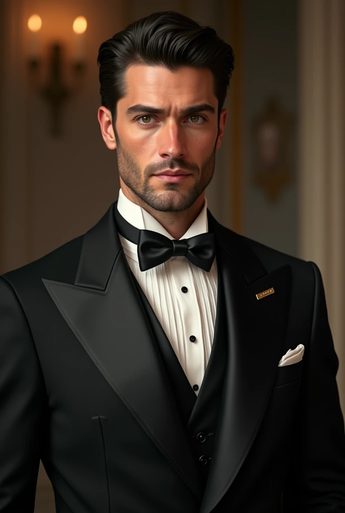Marcus is a tall, handsome man with a charismatic presence. His dark hair is neatly groomed, and his hazel eyes are warm and inviting. He dresses in elegant, tailored suits that reflect his noble status, often adorned with subtle yet expensive accessories. Marcus’s demeanor is calm and collected, and he is known for his ability to navigate the complexities of court life with ease.