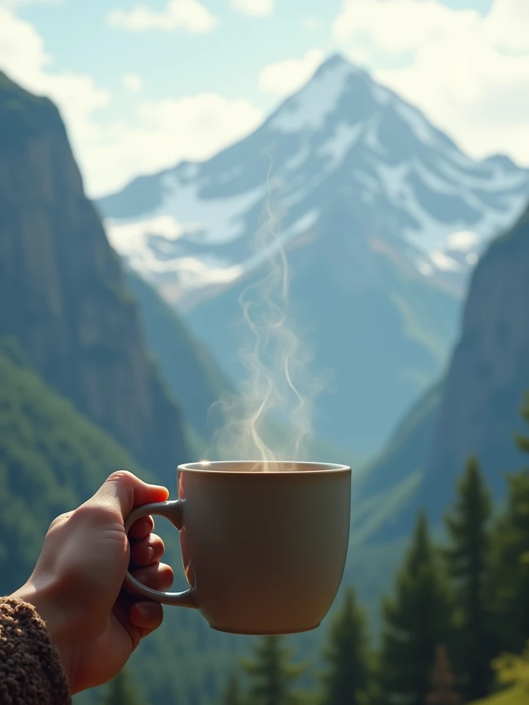 coffee in the mountain