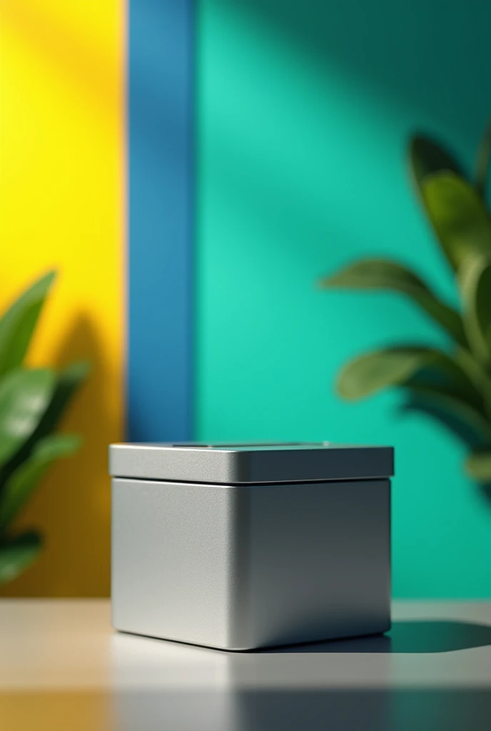 A Brazilian electronic ballot box on a table, with yellow background, blue and green, with a close-up on the name Single Politico