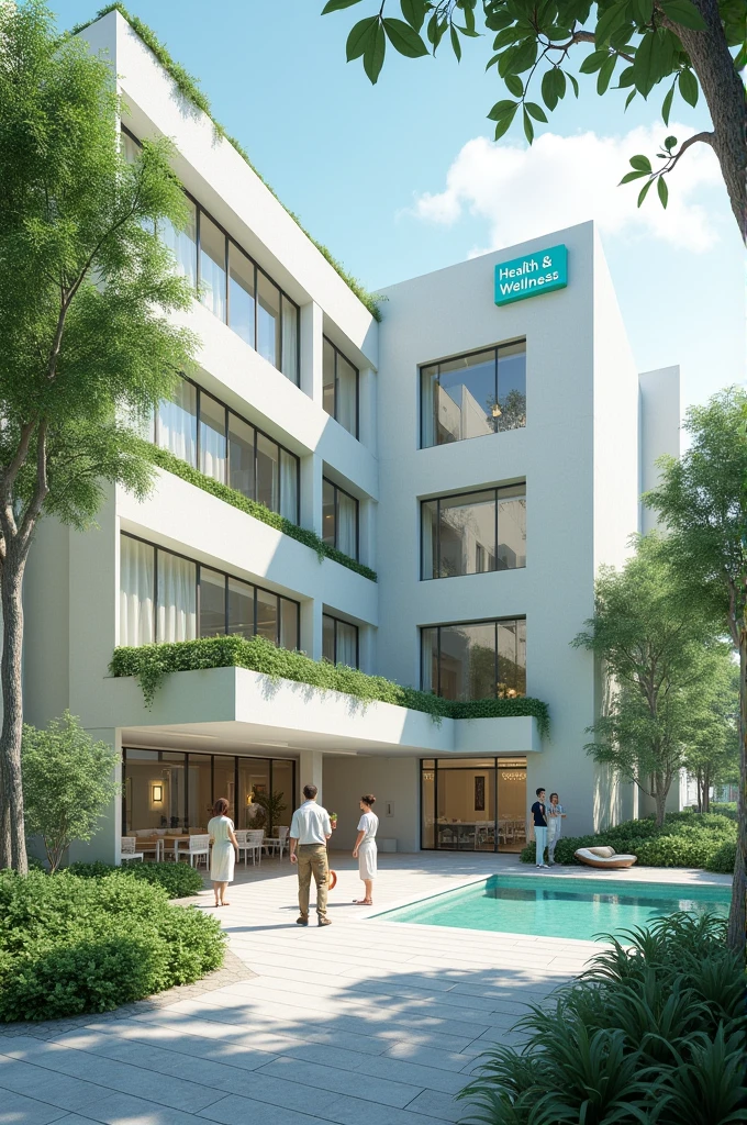 Hospital with name Health and Wellness