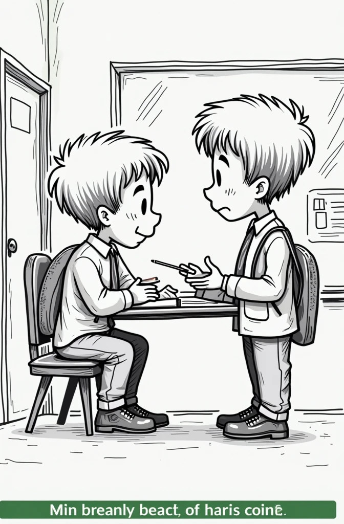 Generate a picture of the same style, tutoring,Cartoon style,In line with this,Highlight personal teaching