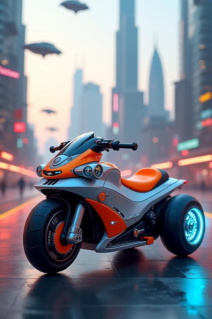 Jet tricycle for children