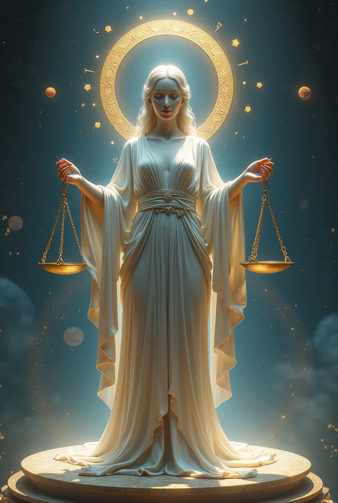 Generate exact zodiac sign image of libra sign