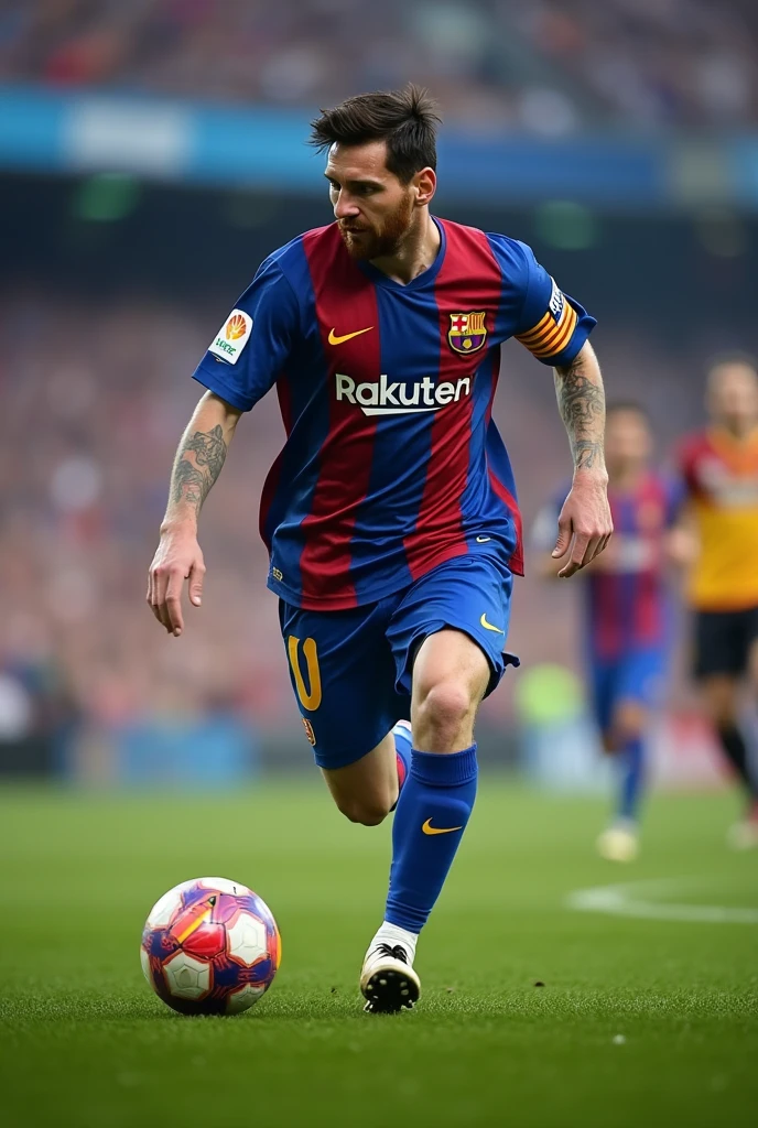 Messi is heading