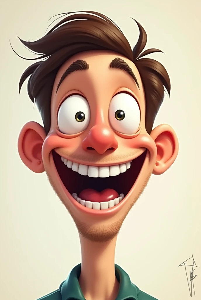 A man smile on memes eyes Poppins and smile