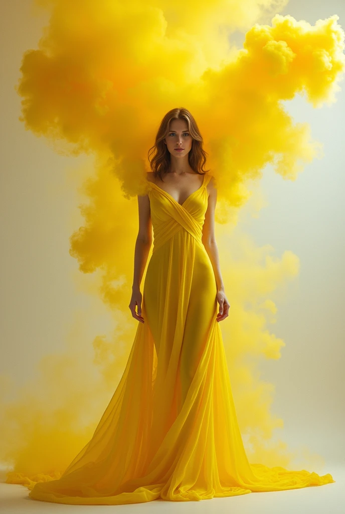 Masterpiece Farting Woman Yellow Smoke
