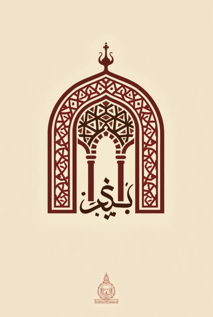 Design a logo for Marr. that reflects the rich cultural heritage of Morocco with a modern twist. Use fonts that blend contemporary style with traditional elegance, such as refined serifs or artistic script. For the icon, incorporate Moroccan-inspired geometric patterns or architectural elements like arches to symbolize the essence of Marr. Choose a color palette featuring deep reds, golds, and earthy tones to capture the vibrancy and charm of Marr.’s markets and historical beauty. The design should be minimalist yet evocative, striking a balance between sophistication and cultural resonance. Ensure the logo is versatile for various applications, from digital to print, and works effectively in both color and monochrome. Aim for a design that conveys luxury and timelessness. If including a tagline, it should reflect the brand’s connection to Moroccan elegance,