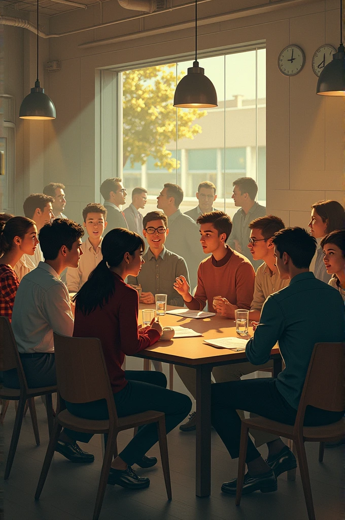 Create illustrative photos about gossip