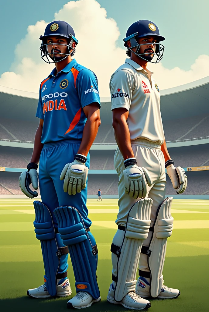 Ms Dhoni with Sachin tendulkar