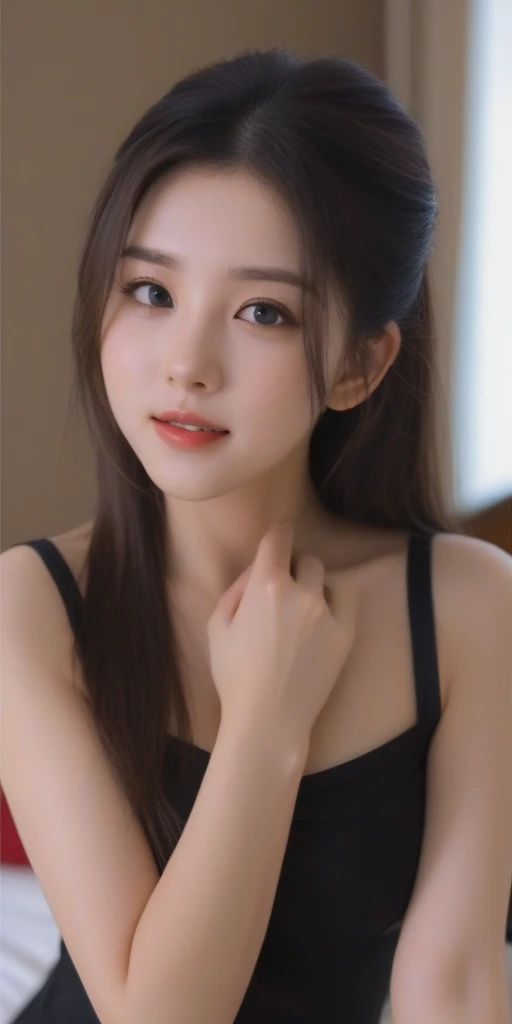 ((64k，Ultra-high resolution，Ultra high quality，masterpiece，Hyperrealistic，Young and adorable, beautiful, young, adorable，〜20 year old girl，young woman，Full body photo，Full body angle，Whole Body Ezbian，Surreal，Very detailed:1.3，Ultra-realistic:2.5))，Cute smile，Adorable smile，nice smile，Baby Face，A Cup〜D Cup Size Breast，Straight Long Hair，Black Hair，Cute face，Glowing Skin，Glossy face，Beautiful body，concentrated，((Crew Neck Dress，Slimming waist dress，Slimming dress))，((Seamless Ultra-thin All-through Pantyhose，Ultra-thin seamless pantyhose, sexy, all-through, beautiful legs, tights, sheer, pantyhose, women&#39;s))，single eyelid，Long legs，Thin legs，Beautiful hands and feet，Thin thighs，Nice thighs，((Ultra Micro Mini Skirt:1.2)):1.4，Water Lake，A prestigious European-style castle，Rose garden in the background，Bare shoulders，Low - Angle，((Face your body forward))，Pull up one＆#39;My tight skirt，bangs，Beautiful legs，((Japanese women who still retain their beautiful youthfulness，A European woman who still retains her beautiful youthfulness))，With a young body，((Beach))，((Sandy Beach))，((Outdoors with fireworks in the background))
