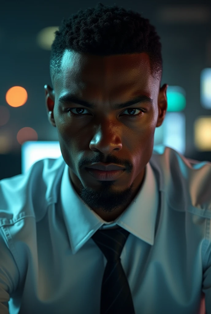mAKE A HUMAN BEING, his name is fxhitman, a forex trader known for his market sniping abilities, black guy btw