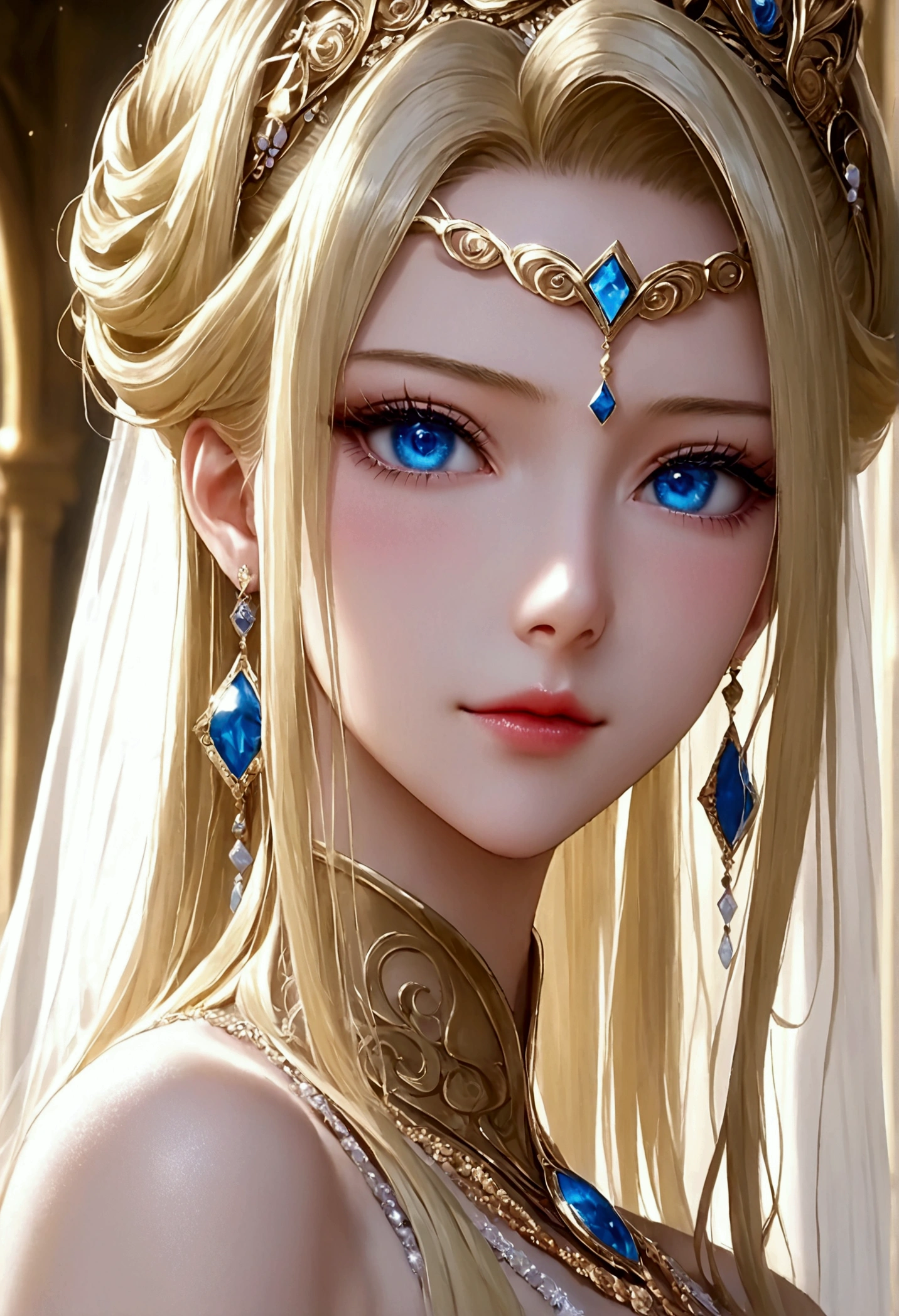 score_9, score_8_Excellent, score_7_Excellent,非常にbeautiful女性の顔,anime,Unreal beauty,Eyes that seem to be sucked in,beautiful化粧(masterpiece, Highest quality, Highest quality, Official Art, beautiful,beautiful:1.2), (One person), Very detailed,Most detailed, Perfect Face,CG Association Hot Topics, Fantasy art, ((beautifulファンタジー皇后)), Anime goddess, 8K high resolution, Detailed Art, Beautiful and elegant Queen, Very luxurious,gem,wonderful, Noble, arrogant, (Blonde), (((goddess))), Queen,High resolution decoration,Very long eyelashes,Perfect Eyes,Blue Eyes
