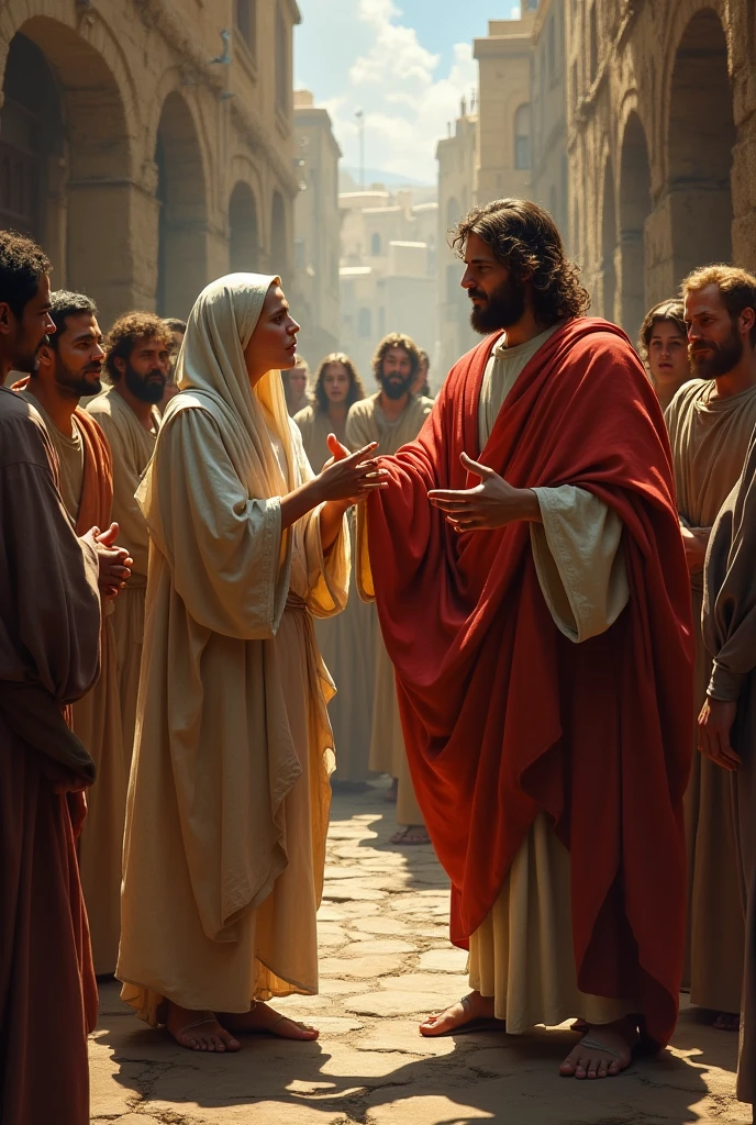 Miracle of the woman with the flow of blood