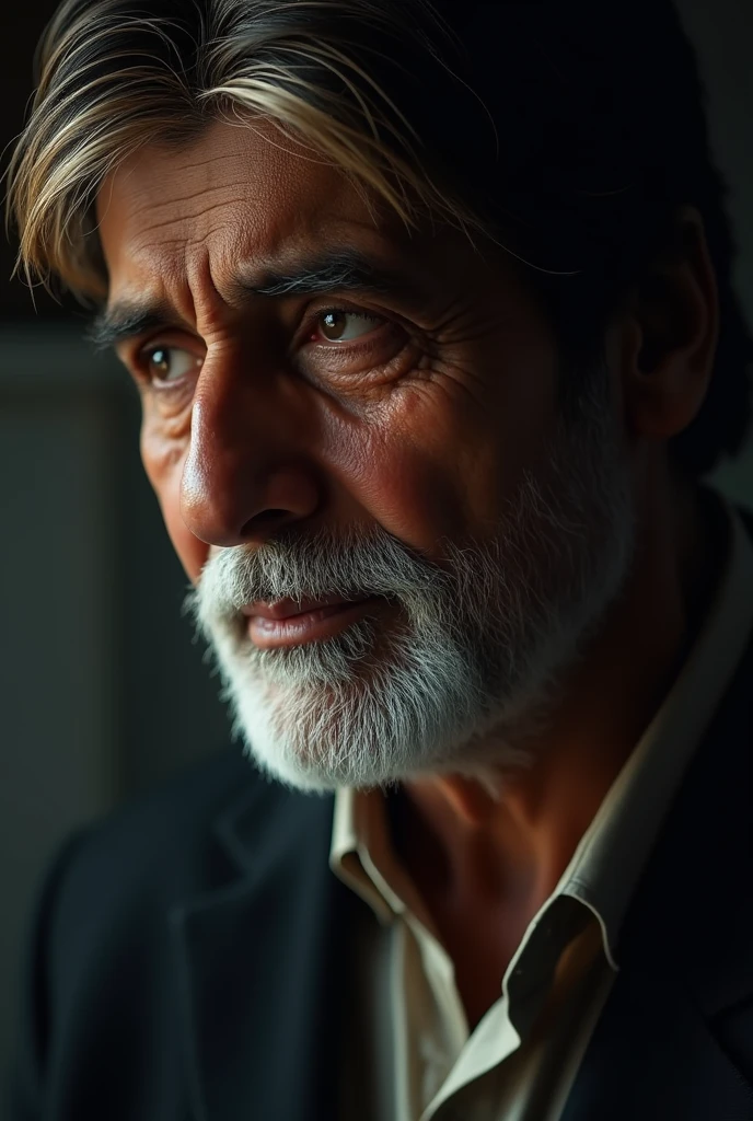 Amitabh Bachchan crying