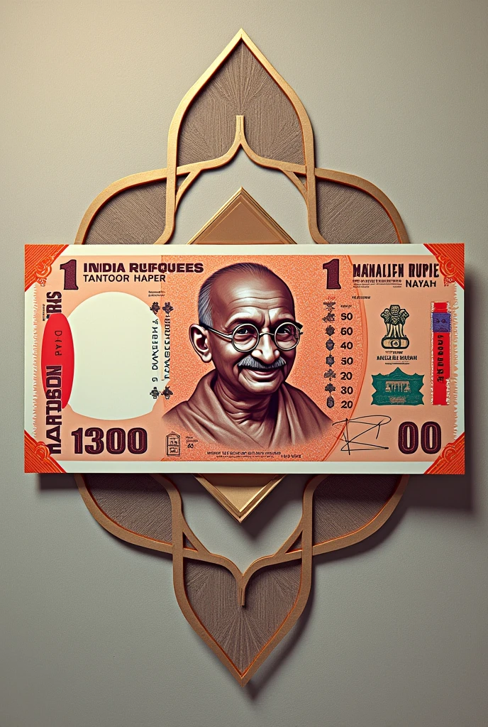 Realistic 1 crore indian rupees note