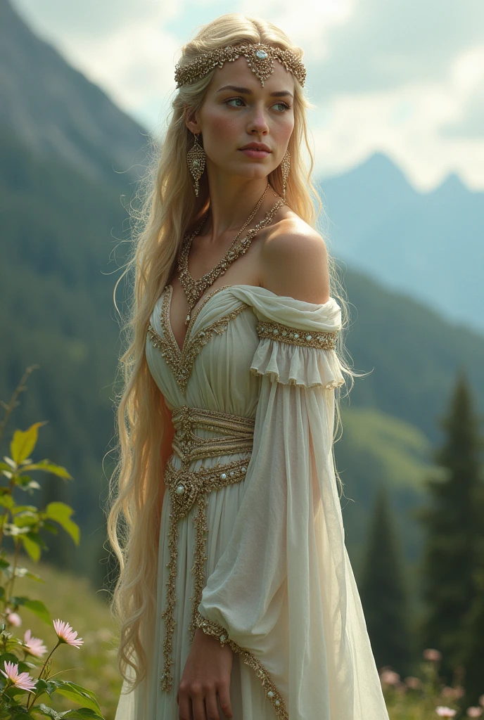 Beautiful Danish Goddess, whole body, Beautiful 1 Danish queen