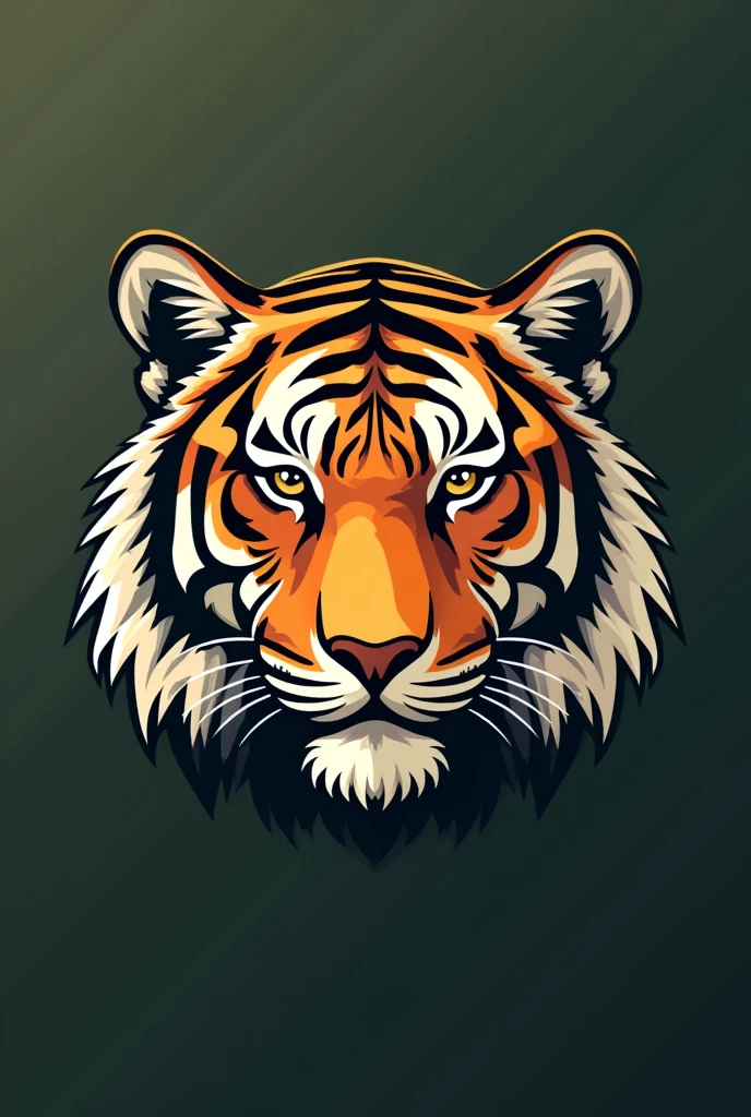 Create a tiger logo for tiger transport vehicle in Odisha Forest Department and the name of the logo “CLAW CRUISER” make tiger face calm
